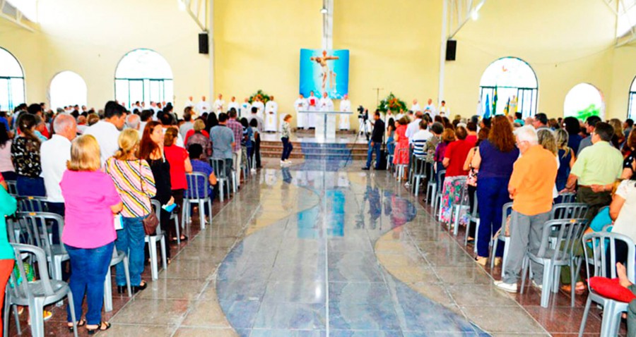 Santuário Diocesano N. Senhora da Salete em Caldas Novas